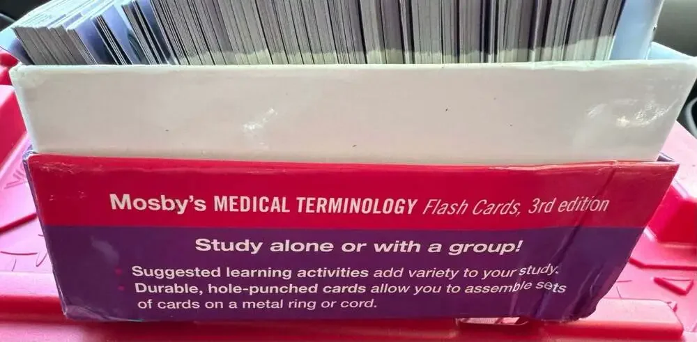 Mosby's Medical Terminology Flash Cards 3rd Edition:211-599